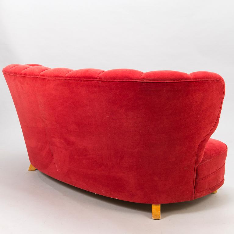 A mid-20th century sofa.