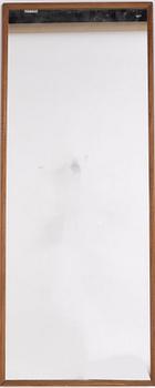 A 1950's/60's teak mirror.
