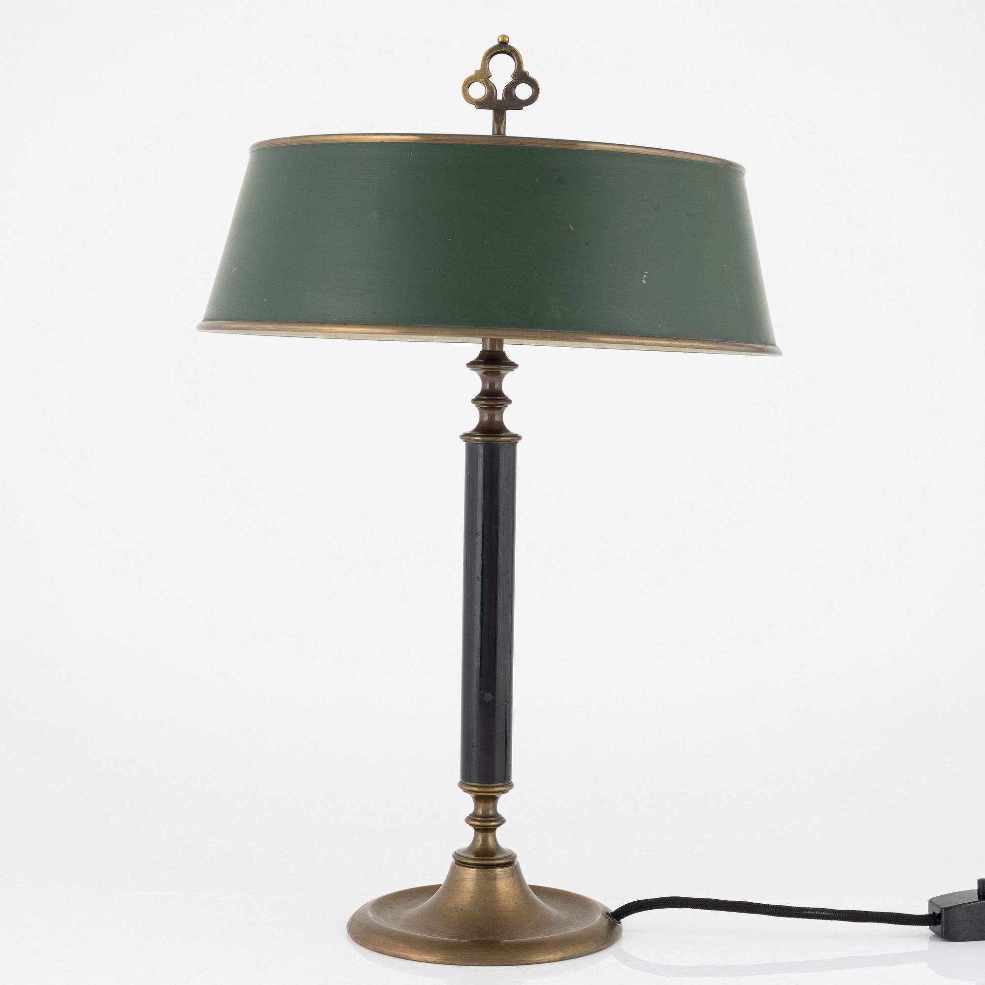 Melchior Wernstedt, bordslampa, modell "25760", Nordiska Kompaniet, 1920-tal.