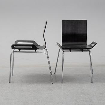 BJÖRN DAHLSTRÖM, six model B6 chairs from CBI, 1990's.