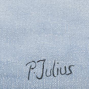 PER JULIUS, olja på duk, signerad.