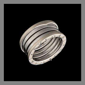 A RING, Bulgari B Zero 1, 18K white gold. Weight 10.4 g.