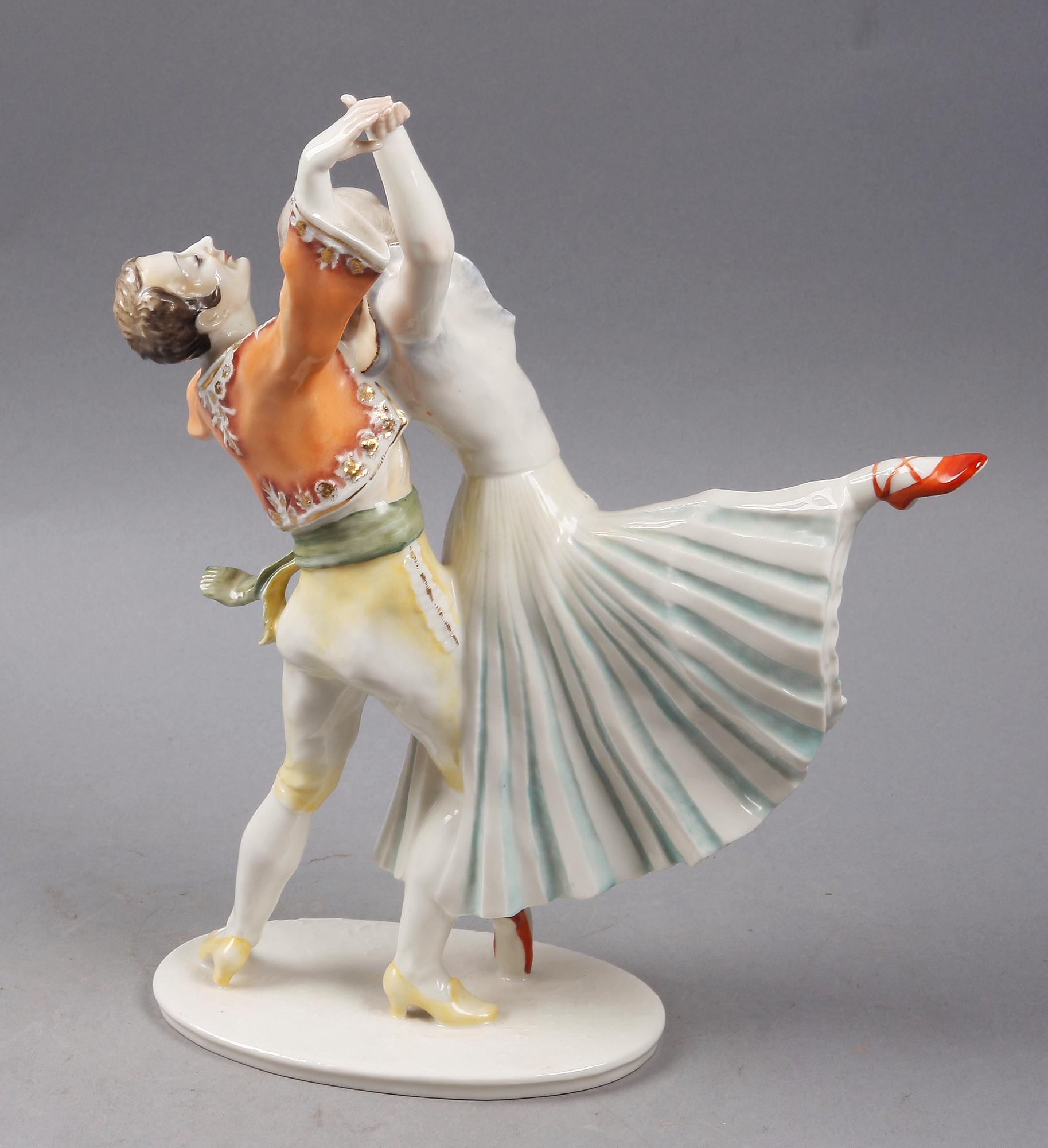 FIGURIN, porslin, Carl Werner, Hutschenreuter.