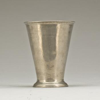 BÄGARE, tenn, Hindrich Nyberg, verksam i Jönköping 1778-1780.