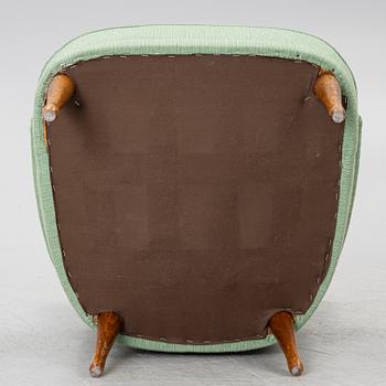Carl Malmsten, a 'Furulifd' easy chair, second half of the 20th century.