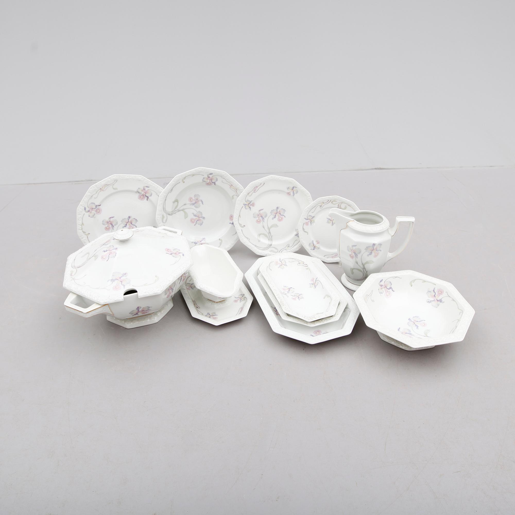 SERVISPORSLIN, 45 delar, Maria, Rosenthal.