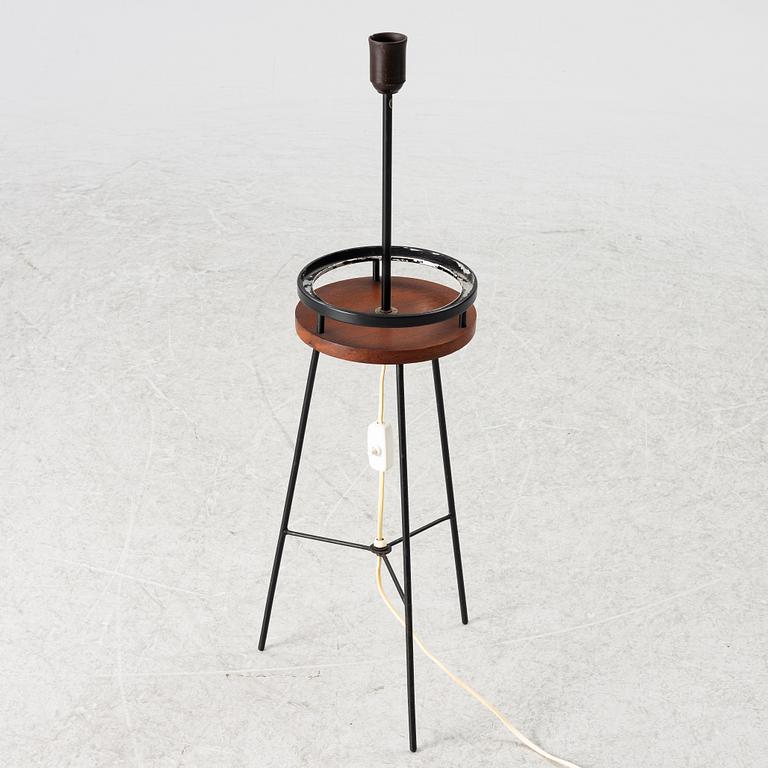 Floor lamp, mid-20th century,