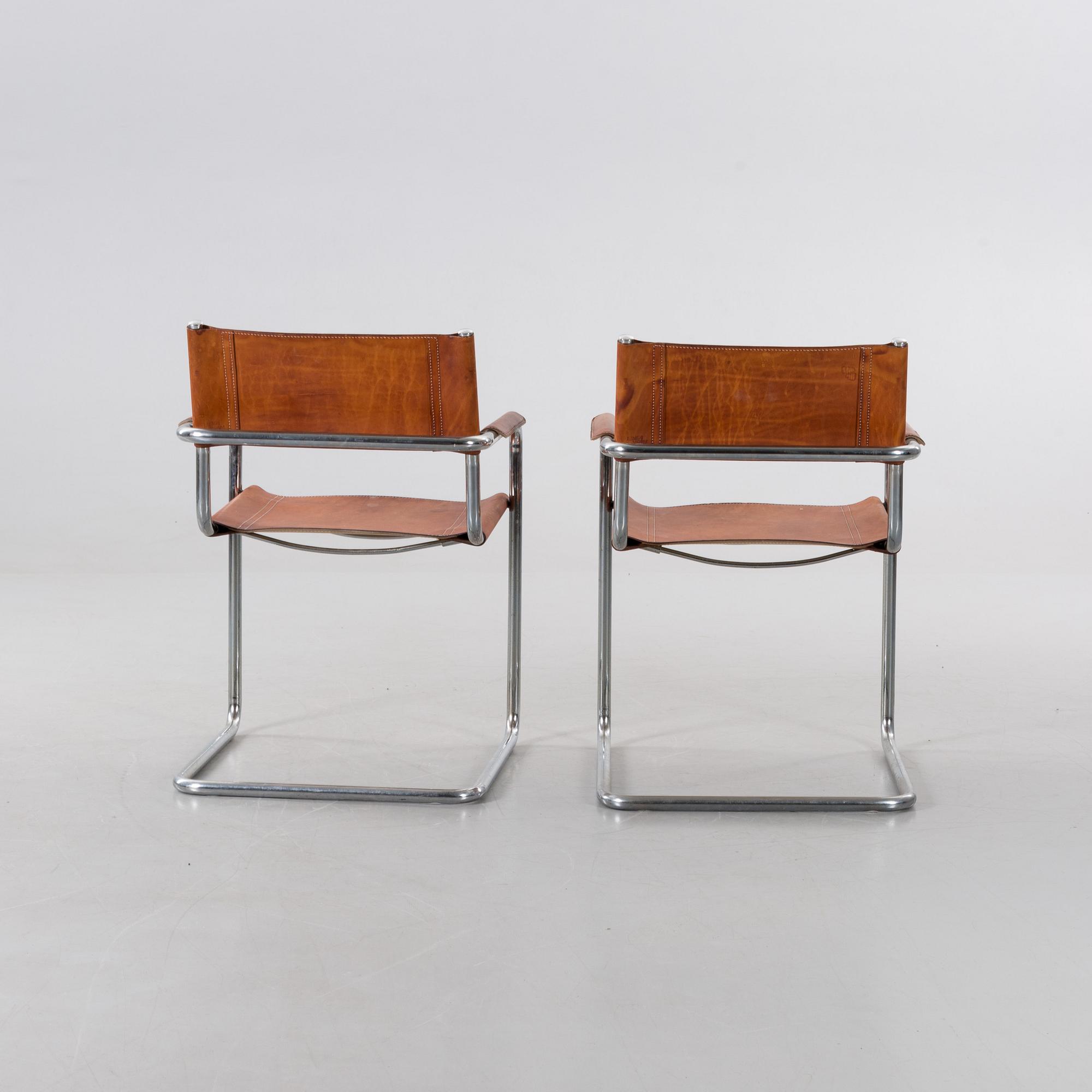 A PAIR OF ITALIAN LINA VEAM ARMCHAIRS, 1970/80's.