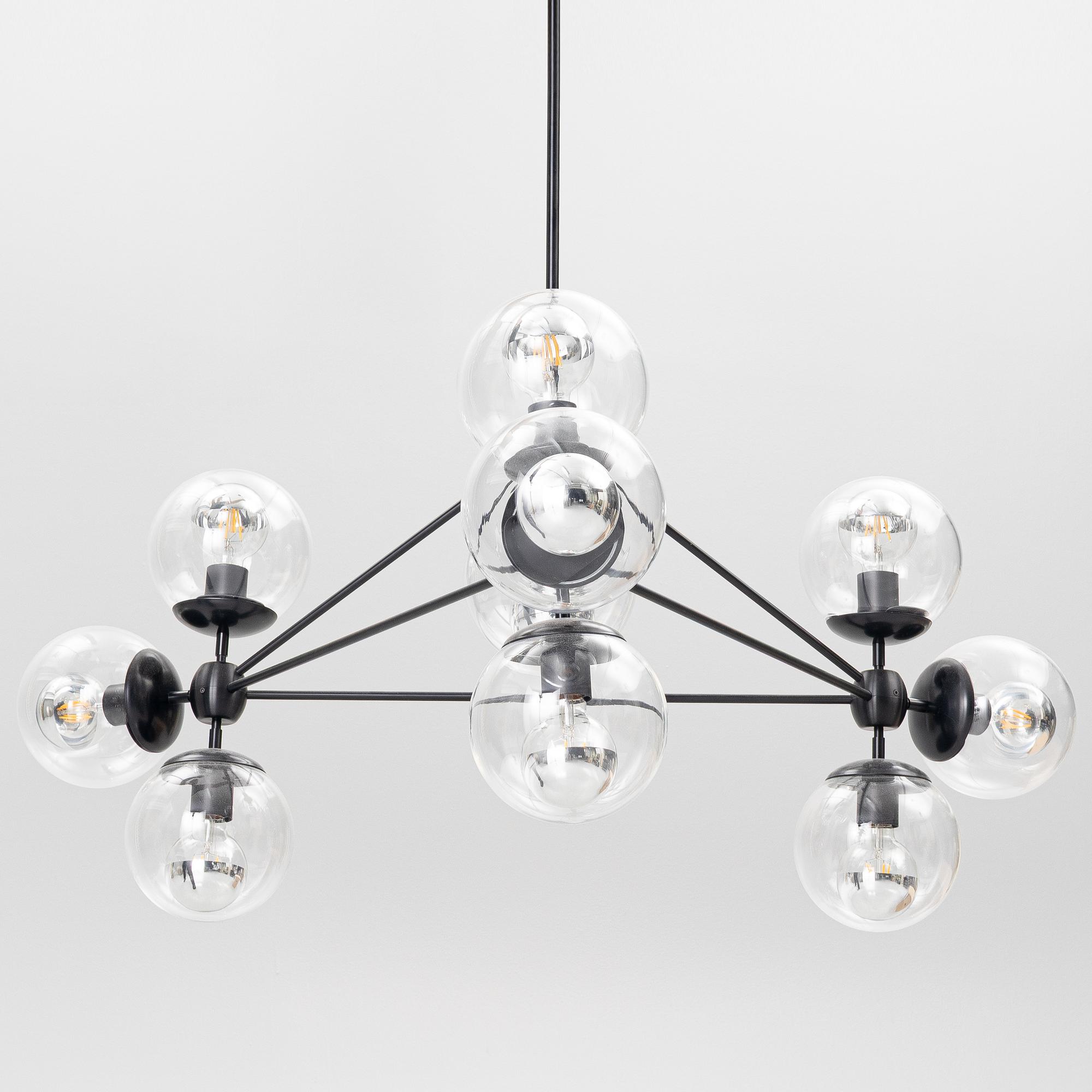 Jason Miller, taklampa, "Modo Chandelier", Roll & Hill.