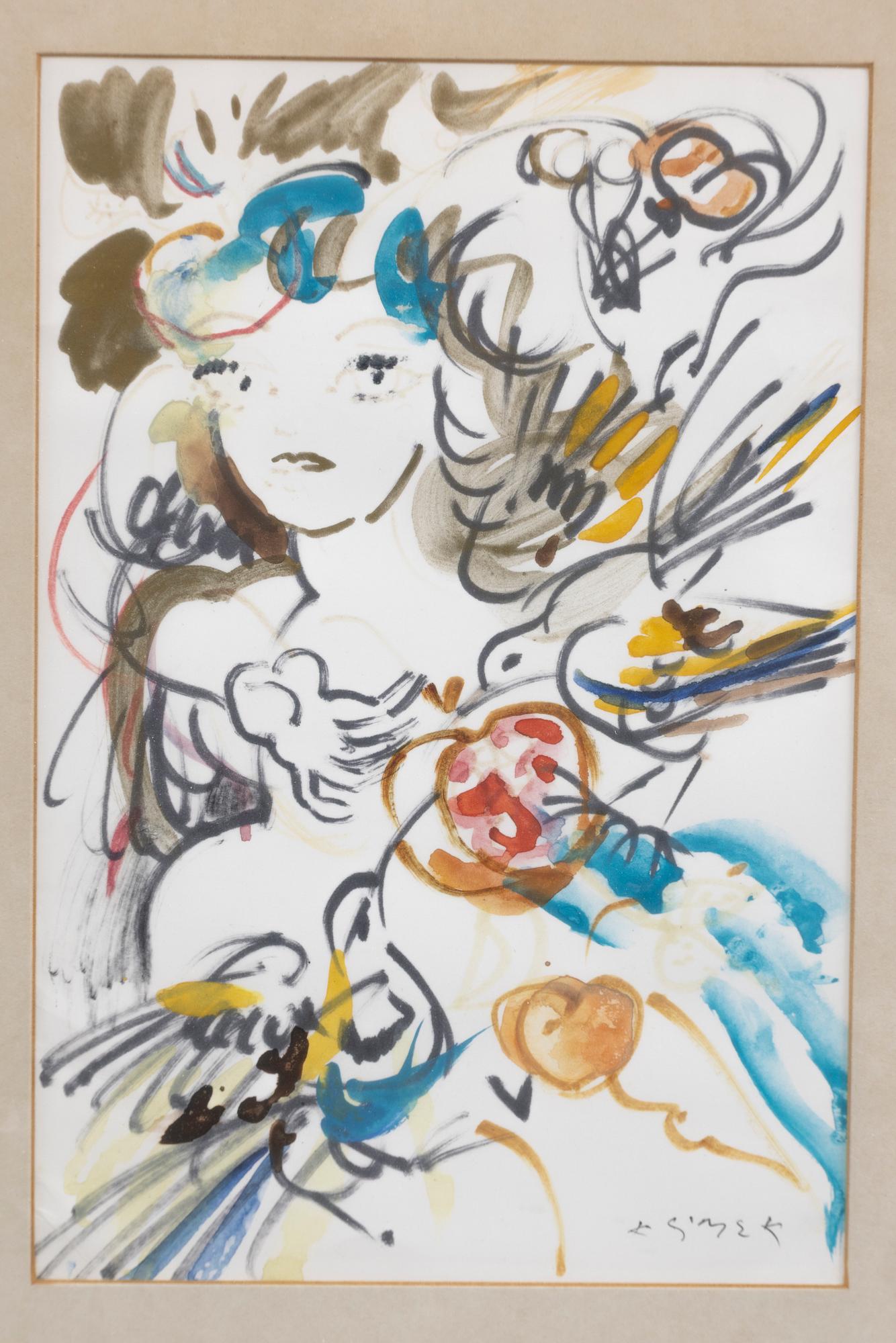 Ludwig Klimek, Drawings, 2 pcs.