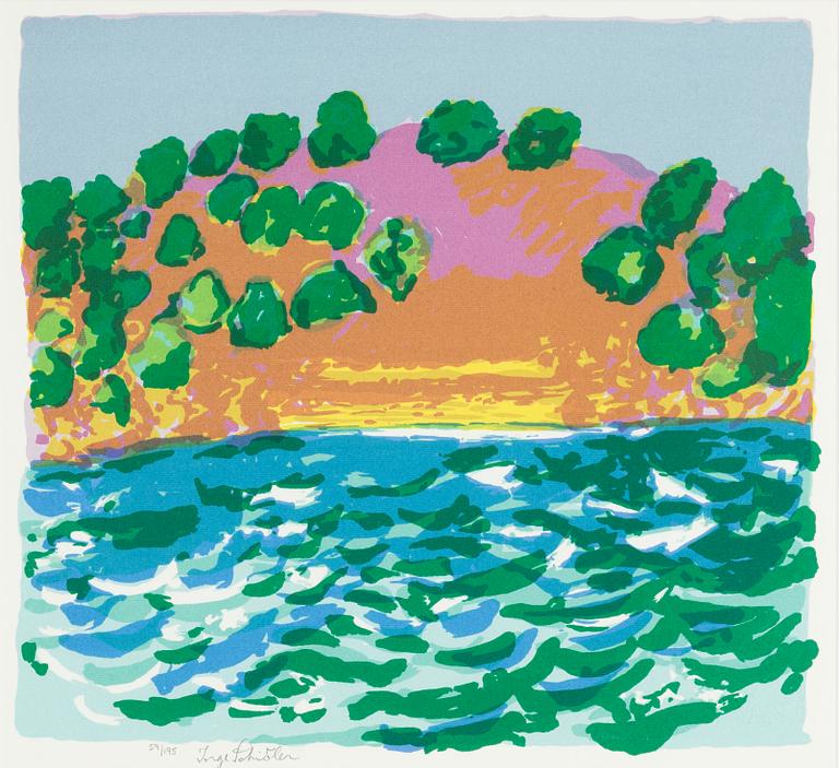 Inge Schiöler, "Strand Öddö".