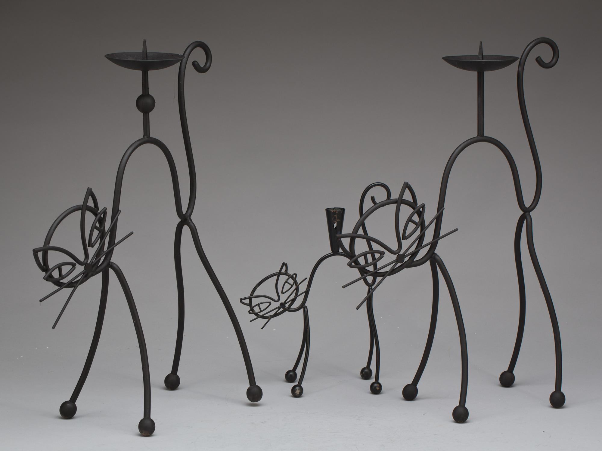 LJUSSTAKAR, 2+1 st, Gunnar Ander, Ystad metall.