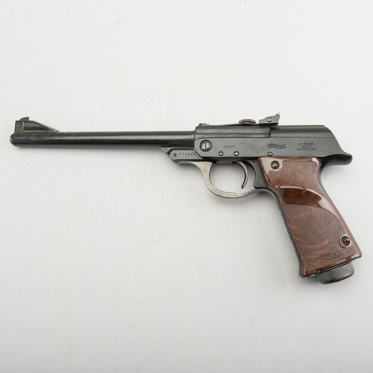 LUFTPISTOL Walther modell 53 LP kaliber 4,5 mm.