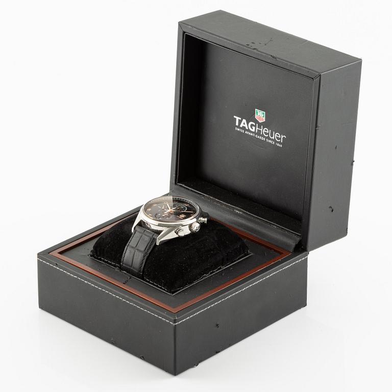 Tag Heuer, Carrera, chronograph, wristwatch, 43 mm.