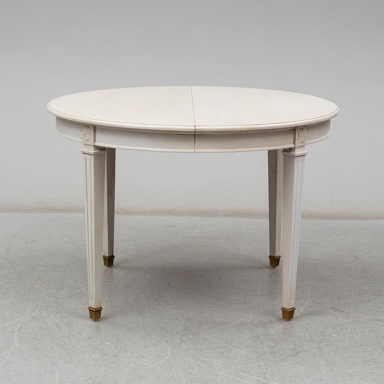 a mid 20th century gustavian style table.