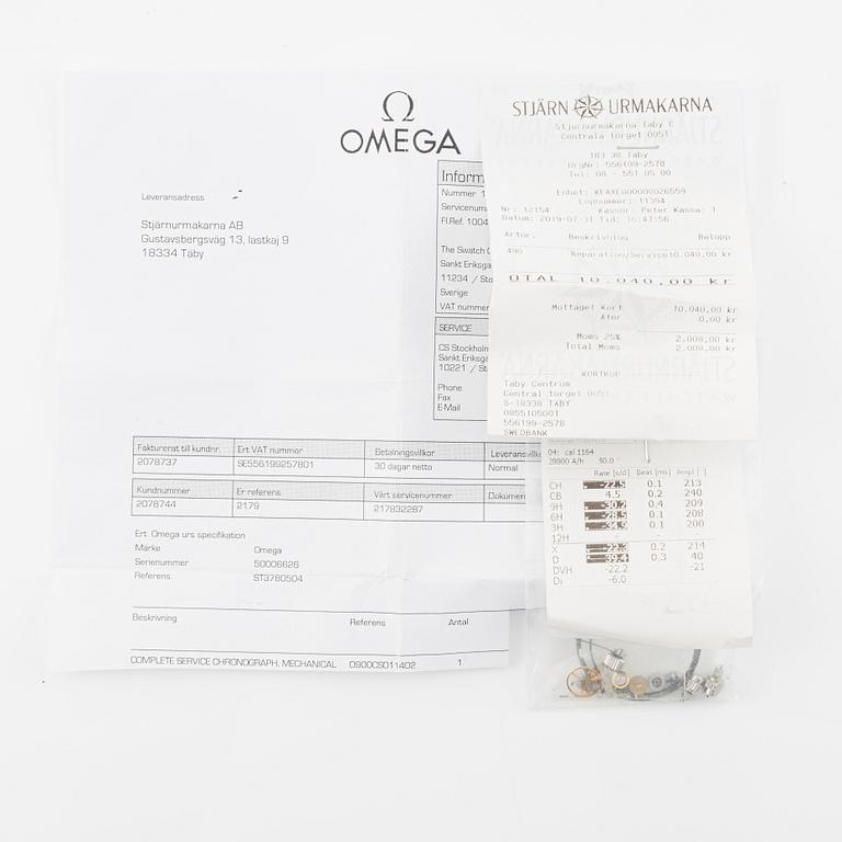 Omega, Seamaster, Professional, chronograph, 41.5 mm.