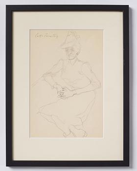 Lotte Laserstein, Madeleine med hatt.