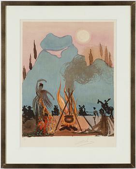 Salvador Dalí, "Carmen Sings Gypsy Songs".