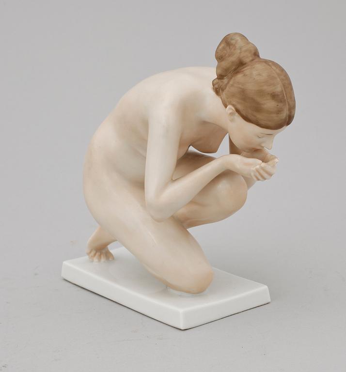 FIGURIN, porslin, Ernst Wenck, Rosenthal. 1900-tal.