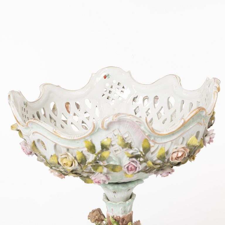 A porcelain centrepiece, Germany, circa 1900.