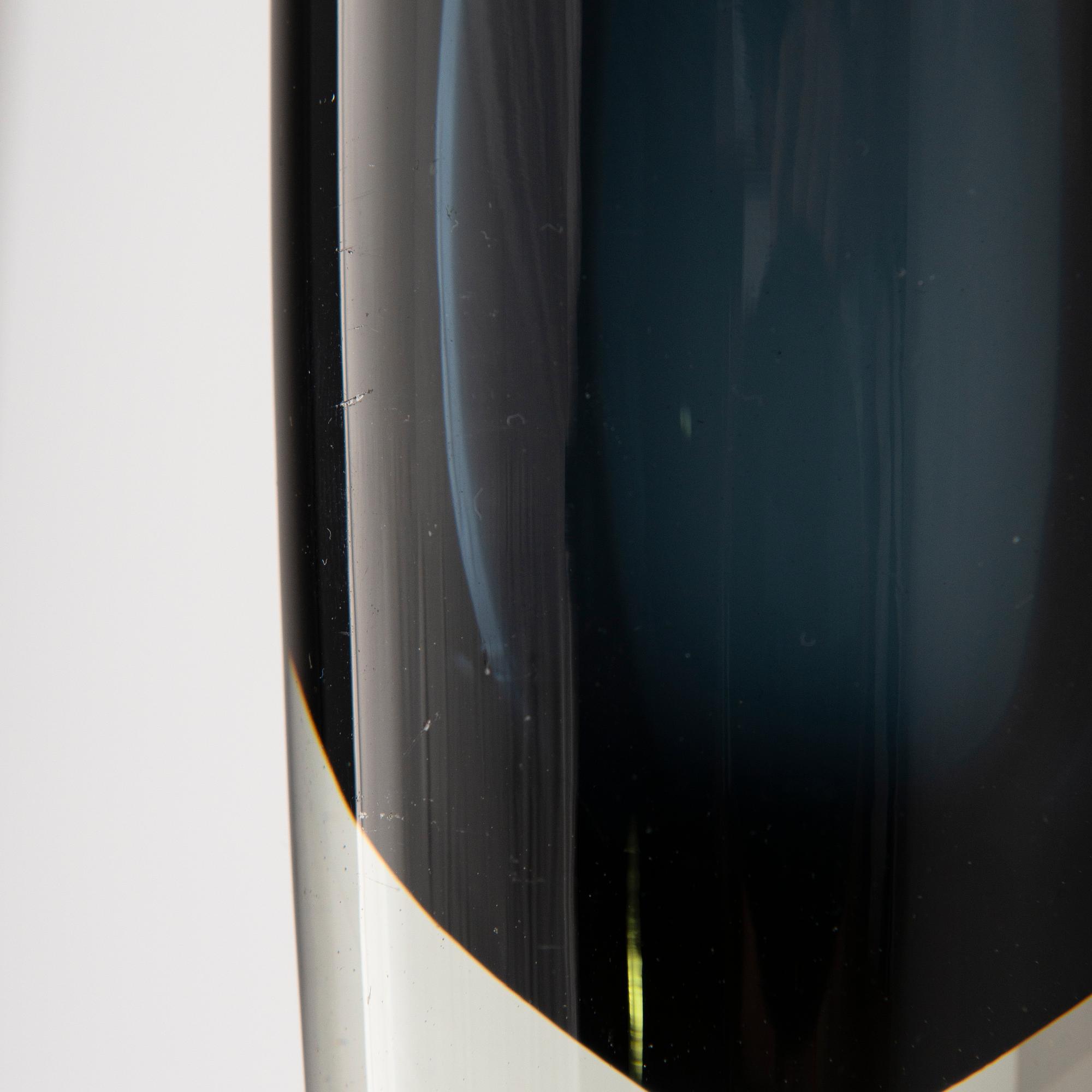 SAARA HOPEA, MALJAKKO, lasia, "Kupla", signeerattu S. Hopea, Nuutajärvi Notsjö.