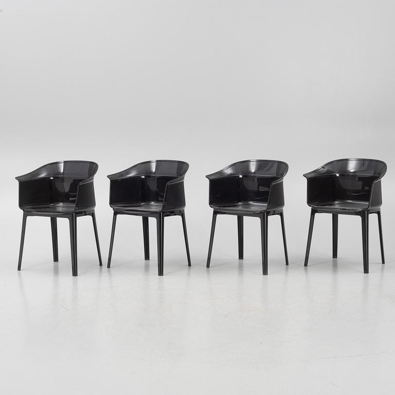 Ronan & Erwan Bouroullec, a set of four 'Papyrus' chairs, Kartell, Italy.