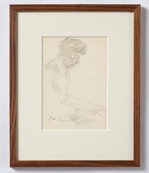Lotte Laserstein, Traute in profile.
