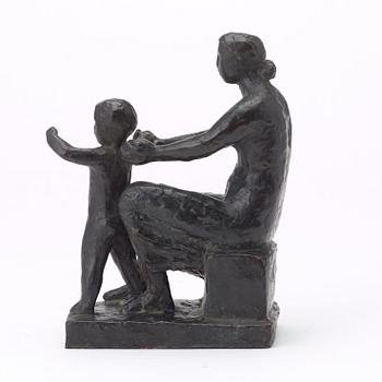 Axel Wallenberg, "Mor och barn" (=Mother and child).