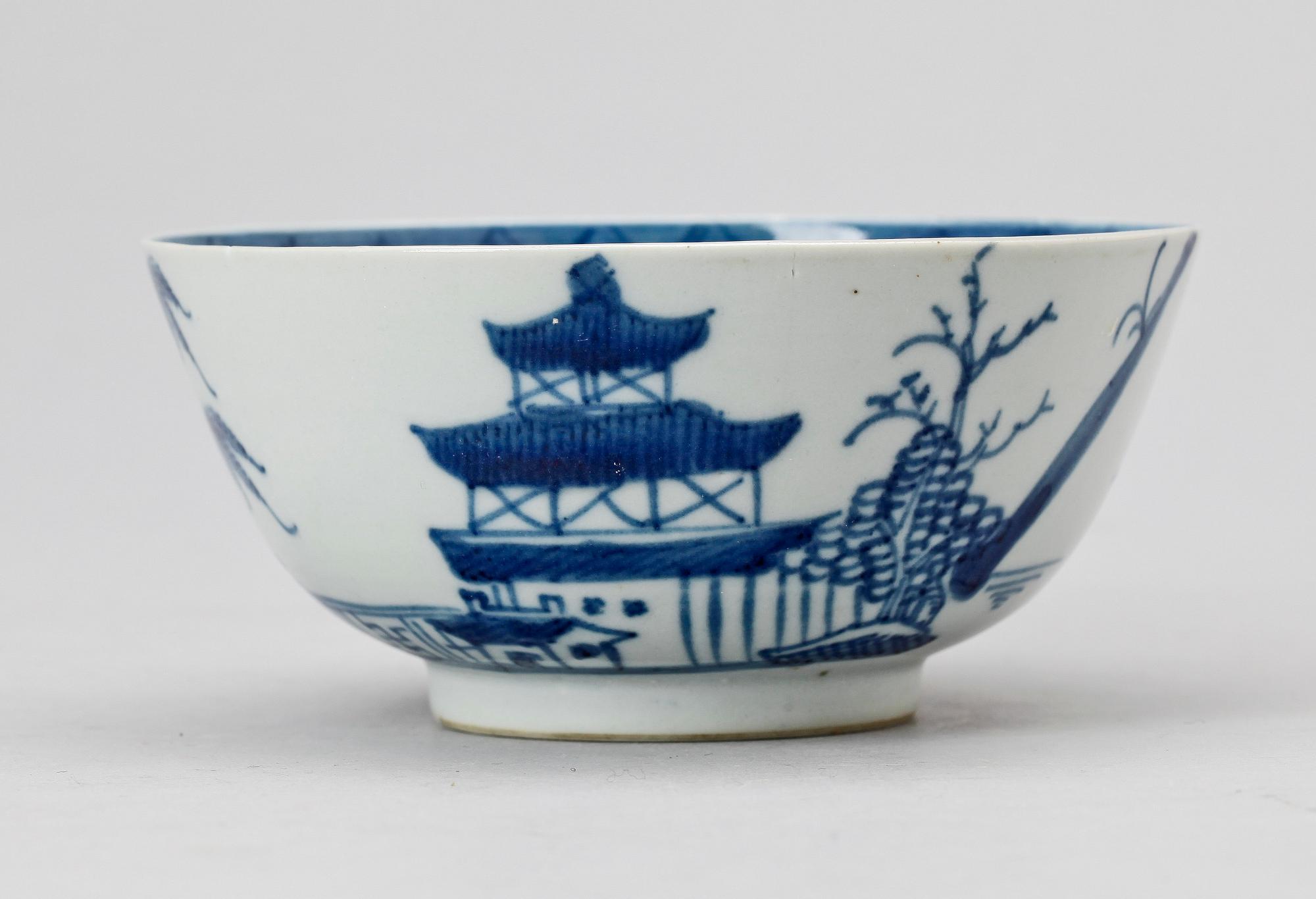 SKÅL, porslin, Kina, Jiaqing 1800-talets början.