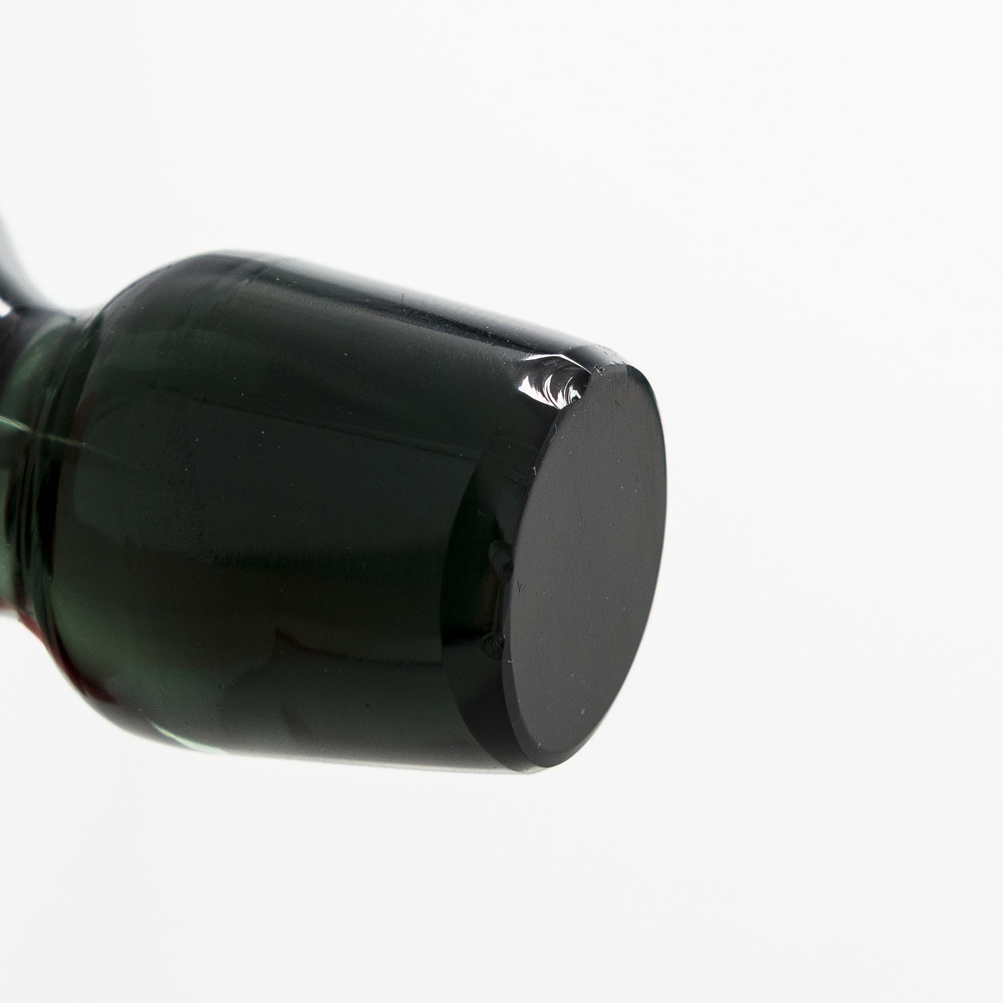 Saara Hopea,  A glass carafe and six drinking glasses, Nuutajärvi, Finland. Design years 1959 and 1958.