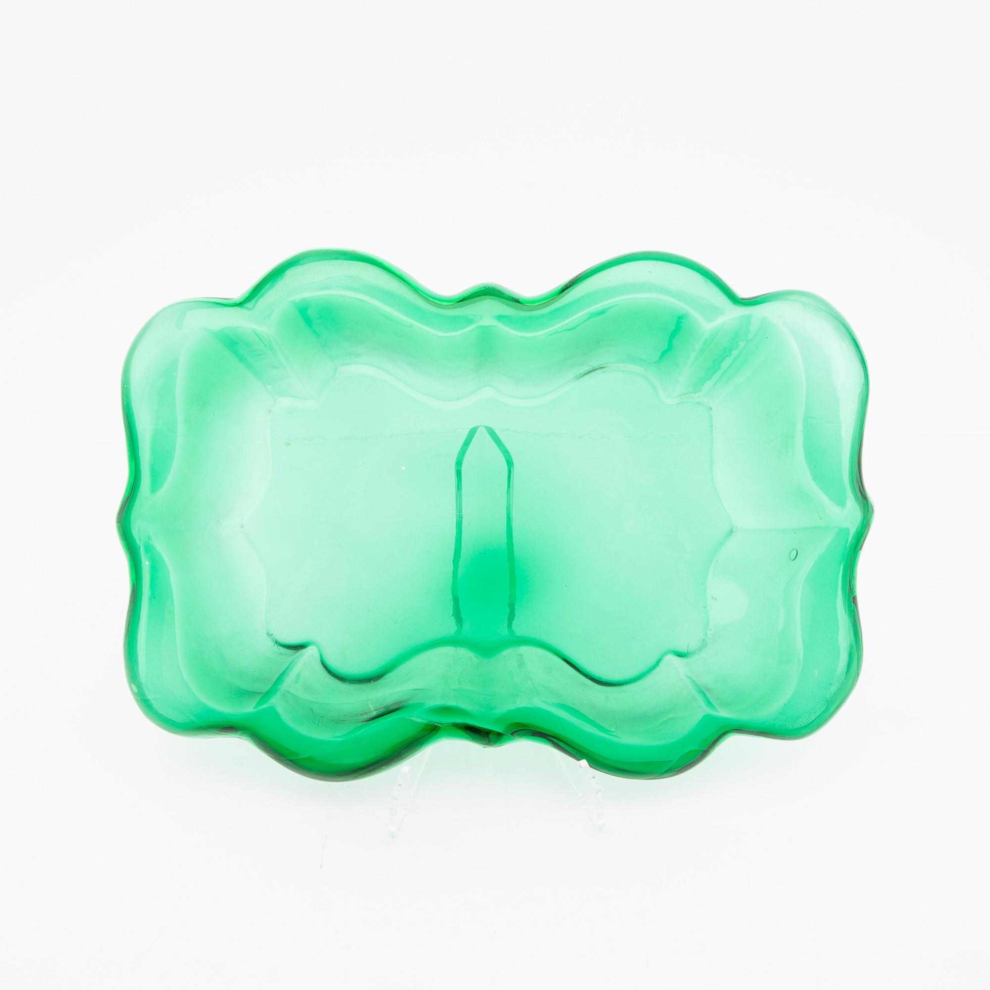 FirmaSvenskt Tenn, glass dish, second half of the 20th century.