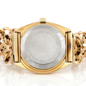 ARMBANDSUR, Certina, 'Argonaut', stål och gulddoublé, Schweiz, med armband i 18K guld, 1900-talets andra hälft.