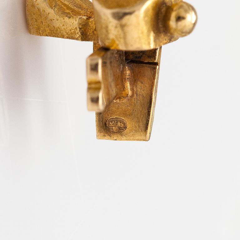 Björn Weckström, Rannekoru "Mainingit", 14K kultaa. Lapponia, tehty ennen 1974.