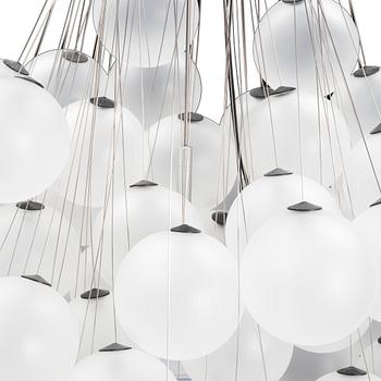 Daniel Rybakken, ceiling lamp, "Stochastic Opal", Luceplan, Italy.