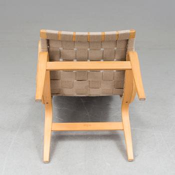 BRUNO MATHSSON, fåtölj, "Eva", Firma Karl Mathsson, 1969.