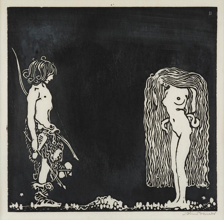 John Bauer, "Huldra".