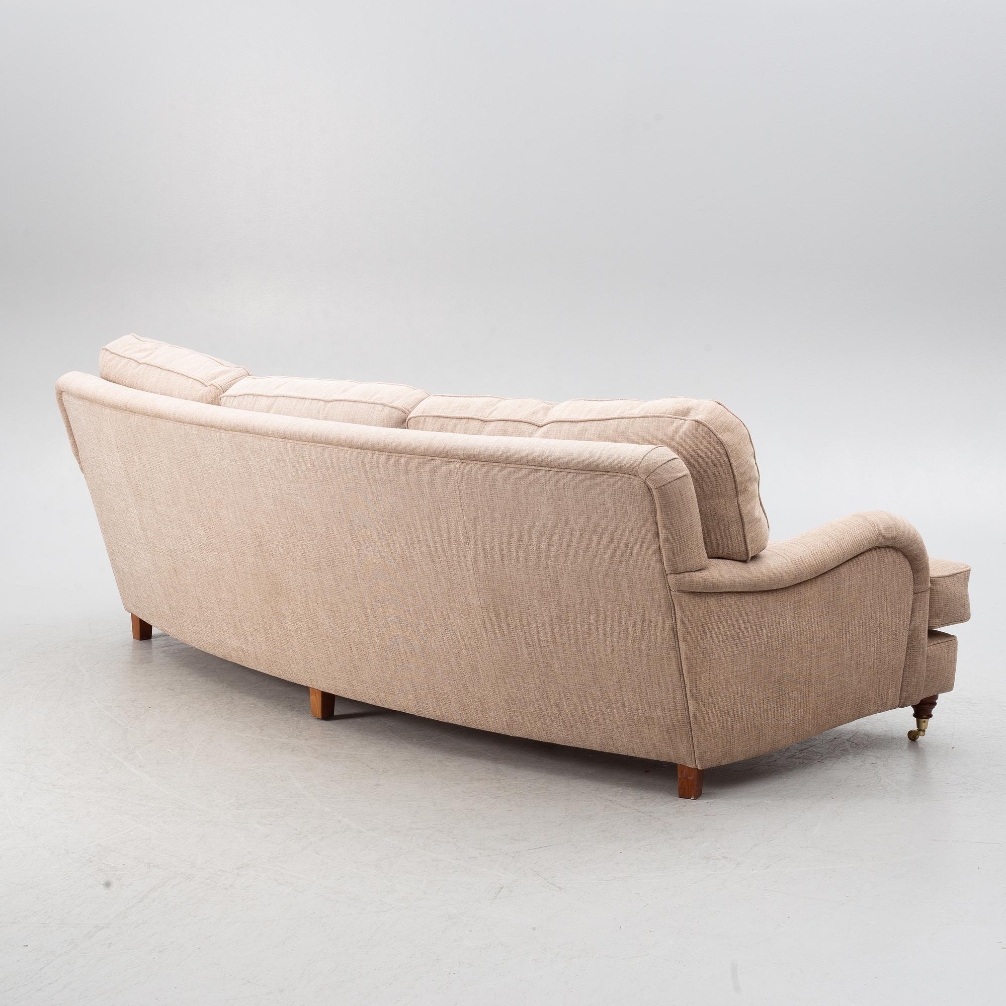 Soffa med fotpall, modell "Charles", Jio Möbler.