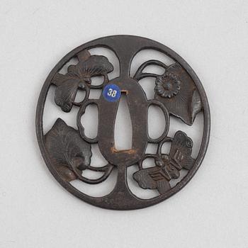 Tsuba, Japan, unsigned, Edo.