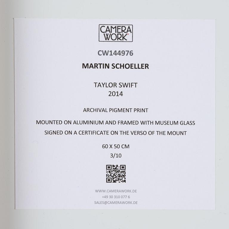 Martin Schoeller, "Taylor Swift", 2014.