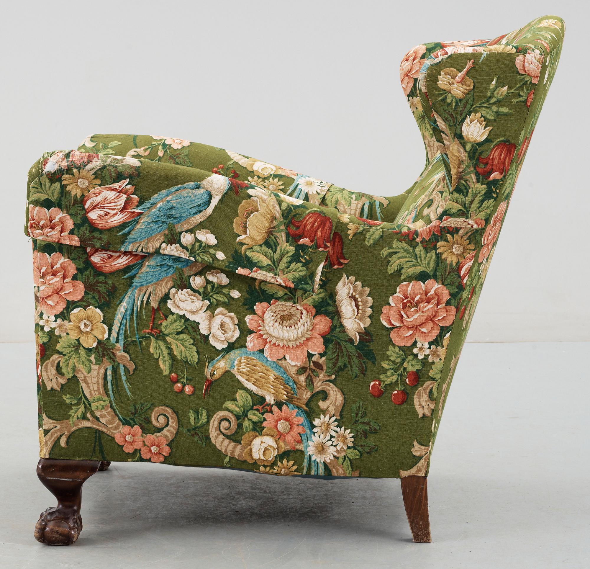 FÅTÖLJ, 1900-talets första hälft.