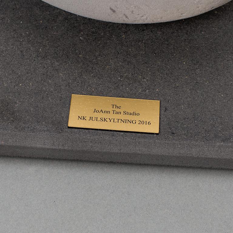 A stone head figure made by JoAnn Tan Studio for NK 2016.