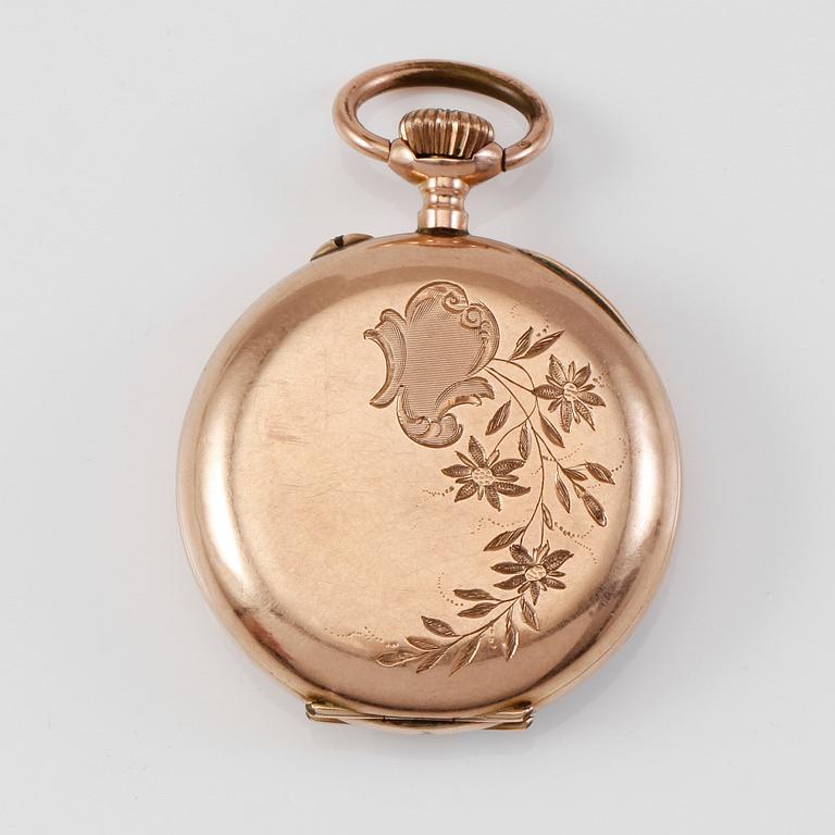 FICKUR, 14K guld, 1900-talets första hälft.