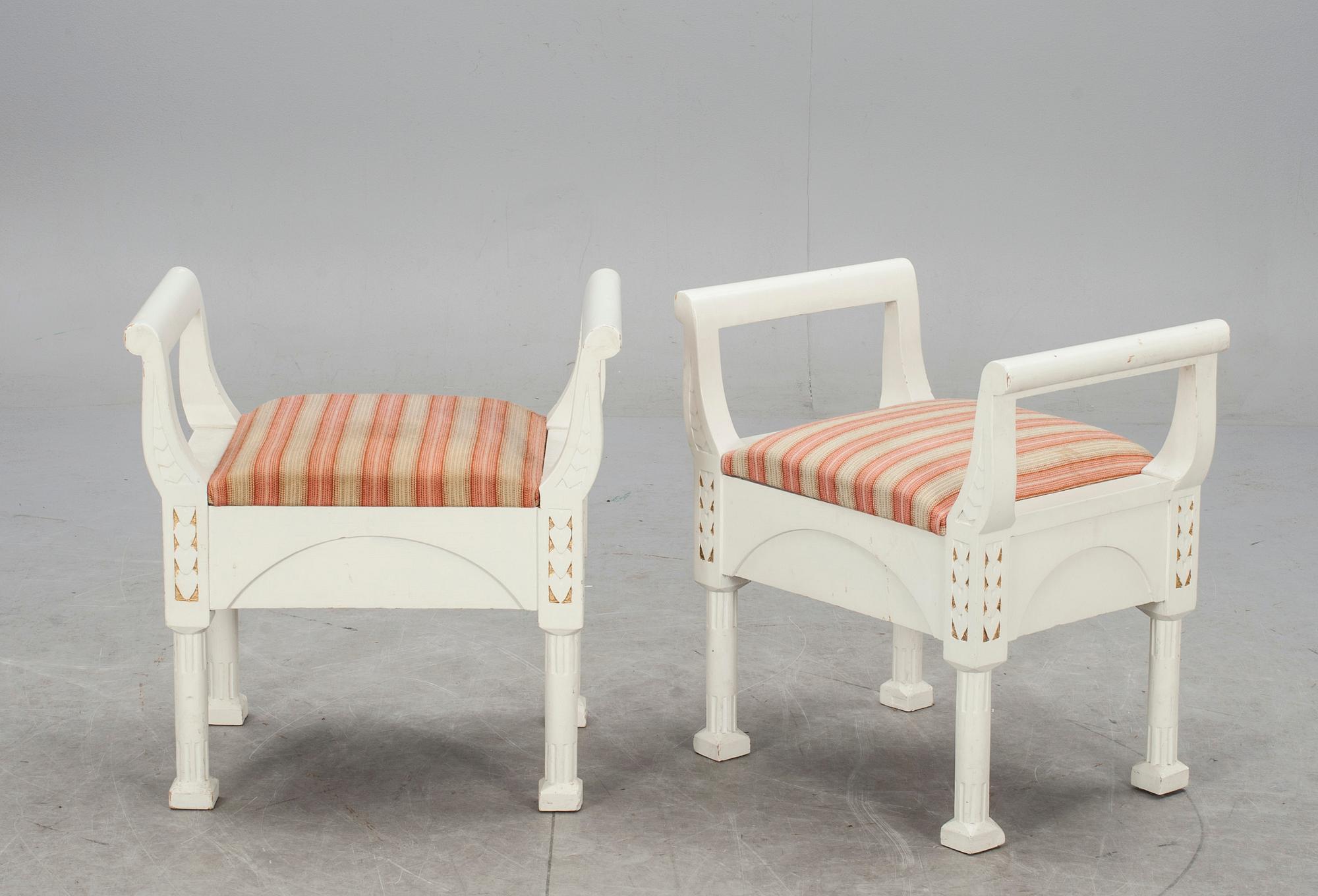 SALONGSMÖBLEMANG, 4 delar, Jugend, 1900-talets första hälft.