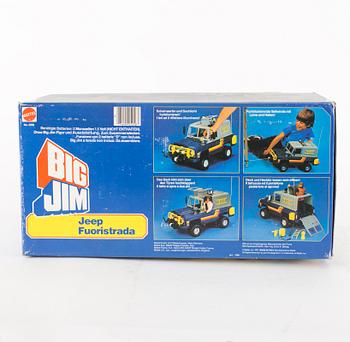 BIG JIM, Jeep i förpackning, Mattel, 1981.