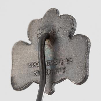 Gustav VI Adolf, a gold medal, Pro Patria, 1960.