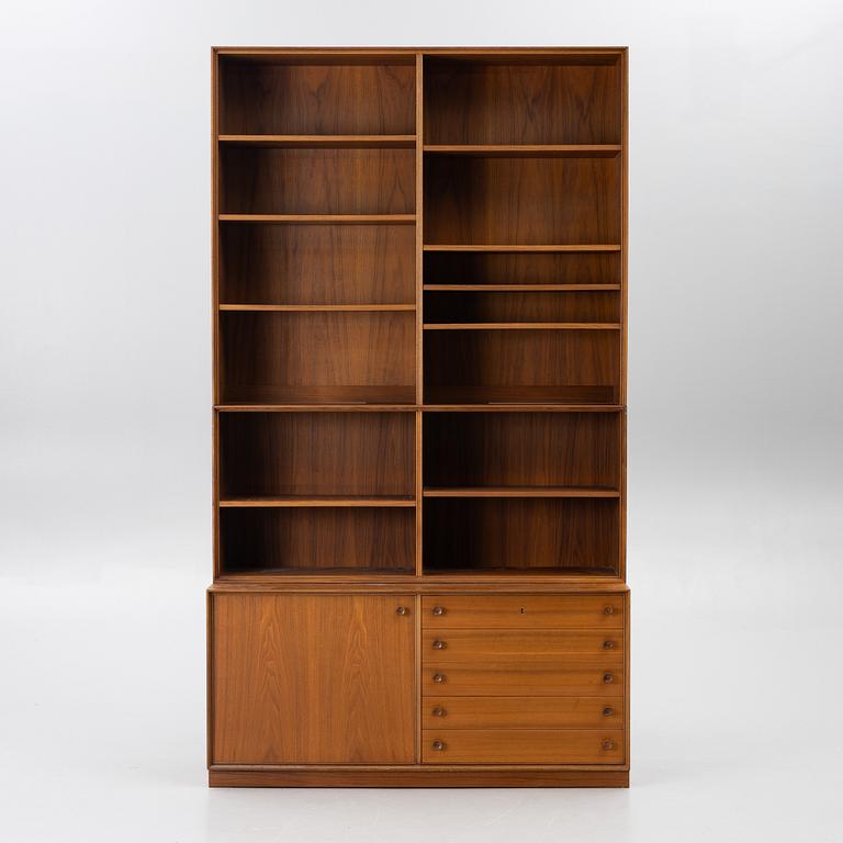 Yngvar Sandström, Bookcase/shelving system, 3 pieces, Seffle Möbelfabrik, second half of the 20th century.