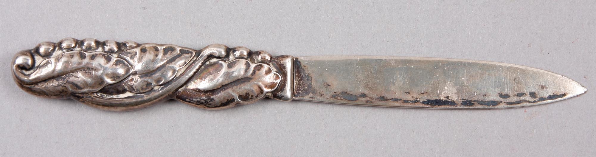 BREVKNIV, silver, Georg Jensen, Danmark.