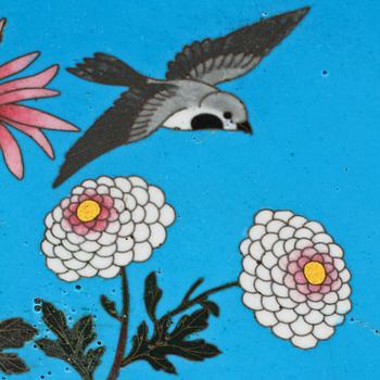 FAT, cloisonné, Japan, 1800-tal.
