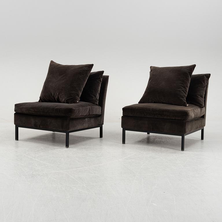 A pair of easy chairs, Slettvol, Norway.