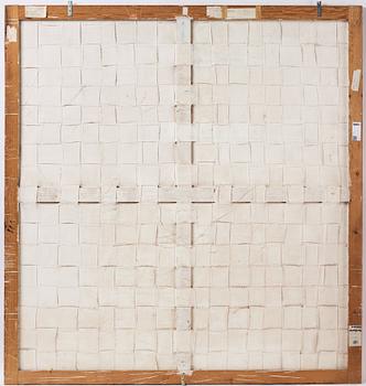 Stephen Buckley, oil on paper on canvas, executed in 1980.